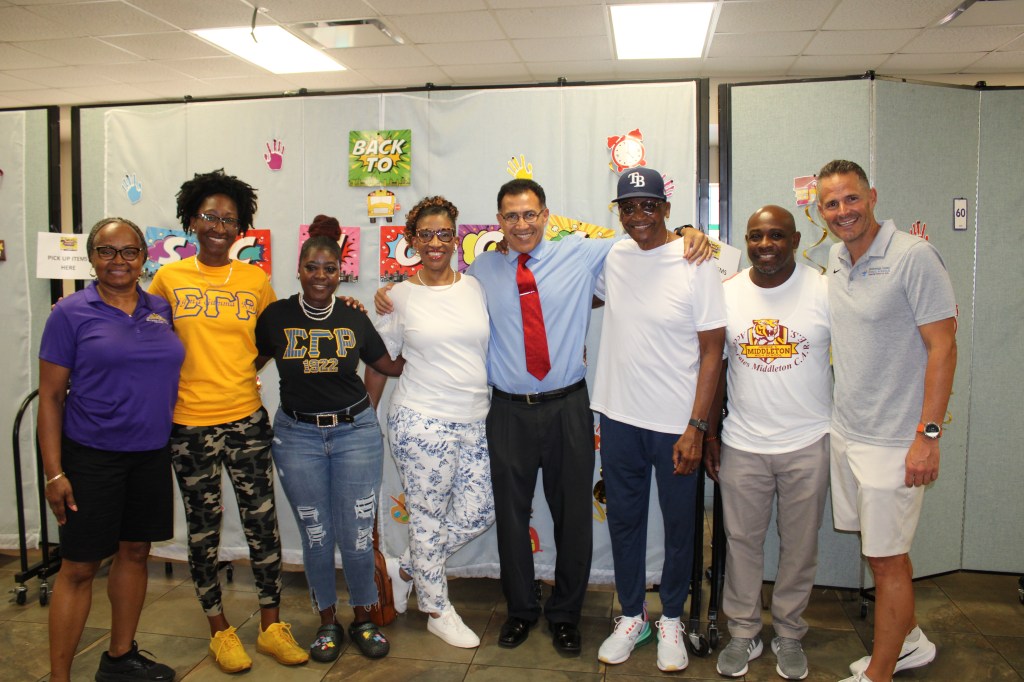 Back to school bash held in Tampa with Allen Temple AME and Lambda Theta Sigma Graduate Chapter of Sigma Gamma Rho Sorority, Inc. 